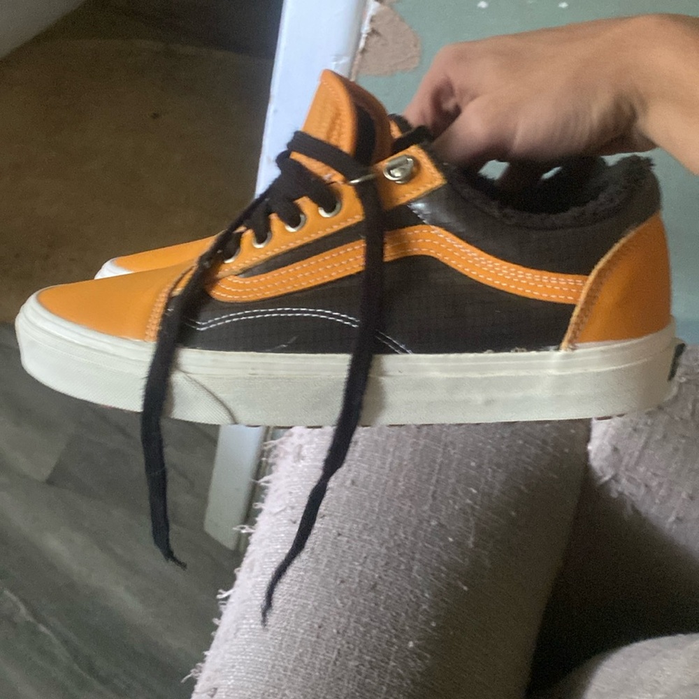 Vans Orange and Black
